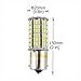 Bonlux 2-pack 5W 1156 Ba15s Single Contact Bayonet LED Bulb 10-30V Warm White 1156 1141 1003 1073 1093 Ba15s LED Replacement for Interior Car RV Camper Boat Yard Lighting