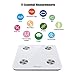 Body Fat Scale by iMagic for 11 Fitness Indicators, Bluetooth Smart Digital Scale with iOS/Android APP, Body Composition Analyzer for Weight, BMI, Fat, Water, Metabolic Age, BMR, etc. 11 Inch, White