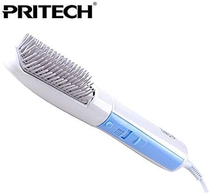 pritech hair straightener brush