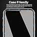 iPhone Xs MAX [3 Pack] Clear Tempered Glass Screen Protector 3D Touch Screen Protection Film Compatible for Apple iPhone Xs MAX [Case Friendly] Anti-Fingerprint
