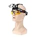 Headlamp MECO Super Bright Headlight LED Headband Light waterproof Head Flashlight with 2 Pack 18650 Rechargeable Batteries and Wall Charger Car Charger for Hiking Camping Riding Fishing Running