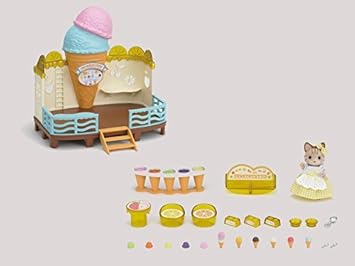 seaside ice cream shop sylvanian families
