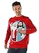 Tipsy Elves Ugly Christmas Sweaters for Men - Colorful and Funny Men's Christmas Sweaters - Festive Holiday Pullovers - Men's Hilarious Red Jingle Bros Christmas Ugly Sweater Size XX-Large