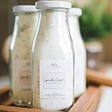 Lavender Cream Bath Milk Soak. All Local Ingredients In A Glass Bottle And Made In The USA. (2)