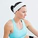 Styla Hair Headbands for Women Stretch Fashion Headbands 10 Pack Non-Slip Head Wraps Great for Spa, Sports, Yoga, Pilates, Running, Gym Headband, Workouts (White)