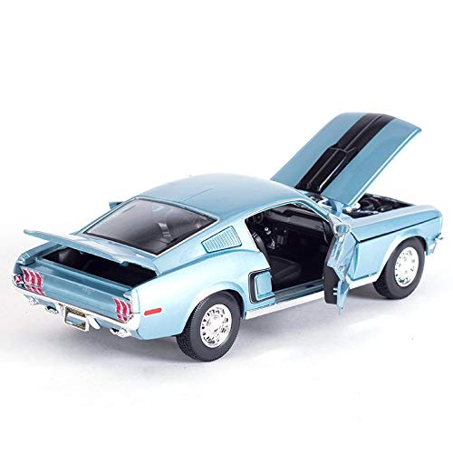Maßstab Auto-Modell 1:18 1968 Für M-Ustang GT Für C-OBRA Für J-et Sportwagen Statische Simulation Die Gussfahrzeuge… – Bild 3