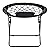 New Folding Round Bungee Chair Steel Frame Outdoor Camping Hiking Garden Patio