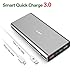 EMNT Portable Charger, Ultra Capacity 22000mAh Portable Power Bank,Dual USB External Battery Pack with Type C Output&Input and QC3.0 Output for iPhone X/8/8 Plus/7/7plus,Samsung galaxys9 s8 s7 Grey