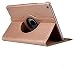 SuperLite 360 Degrees Rotating Stand Leather Case for Ipad 2/3/4, gold