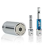 Universal Socket, Bfull Power Socket Wrench 7-19mm Universal Socket Wrench, Universal Grip Gator Socket, Magic Socket Drill, Power Ratchet Wrench, Universal Wrench Gator Socket