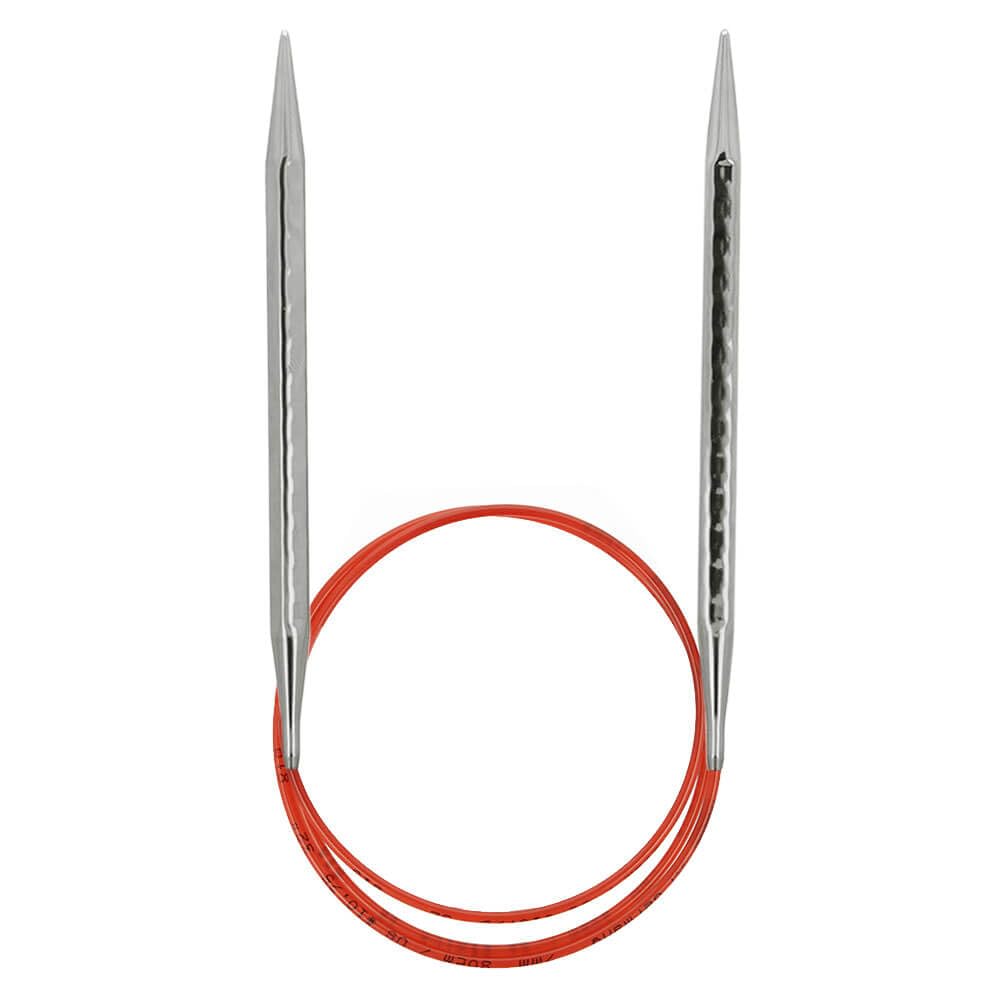 addi Novel Square Tip Fixed Circular Knitting Needles 80cm 7.00mm