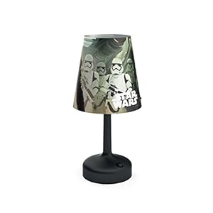 Philips Star Wars 7179630P0 Nachtlampje voor baby’s, zwart, meerkleurig, kunststof, tafel, expressie