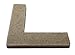 Shepherd Hardware 9816 1-1/2-Inch Heavy Duty Self-Adhesive Felt Corner Furniture Pads, 8-Pack