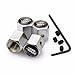 CzlpV Anti-Theft Metal Car Wheel Tyre Tire Stem Air Valve Cap for Land Rover