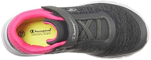 Champion Girl's Grey Jersey Pink Toddler Performance Gusto Cross