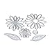 Mikey Store Flower Heart Metal Cutting Dies Stencils DIY Scrapbooking Album Paper Card Craft (H)