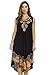 Riviera Sun Dress / Dresses for Women,Black / Beige,2X
