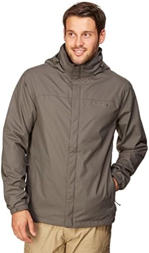 Peter Storm Men's Storm Waterproof Jacket, Grey, XXL