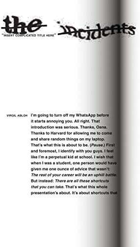 Insert Complicated Title Here (Sternberg Press / The Incidents)