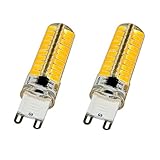 Bulbeats 2pcs G9 E14 4W Extremely Bright 80-BS Chipsets 1000LM LED Replacement Bulb Appliance Bulb Silicone Gel Crystal LED Bulbs Light Lamp 110V (Dimmable) Xenon White 6000K Best Value!