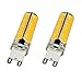 Bulbeats 2pcs G9 LED bulbs 4W Extremely Bright 80-BS Chipsets LED Replacement Bulb Appliance Bulb Silicone Gel Crystal LED Bulbs Light Lamp 110V Xenon White 6000K