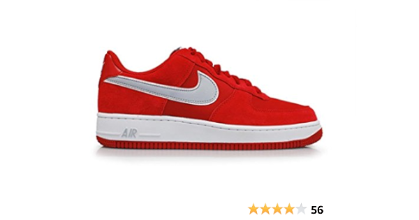 Amazon.com: Nike Air Force 1 - Zapato deportivo bajo para hombre, Rojo, 8.5  : Ropa, Zapatos y Joyería