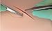 Suturing Doctor Pads 2pc Set - Flesh Skin-Tone Colour with Free 12 x Needles and Free 1 x Needle Holder - Start Practicing Straight Away! As seen on The BBC TV
