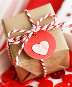 100m Red and White Food Safe Bakers and Butchers Twine/String - Perfect for Craft, Cooking, Butchers, Bakers, Gardening, Gift Wrapping Etc.