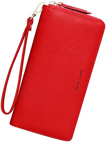 GEEAD Women's Wallet Large Capacity PU Leather Credit Card Holder