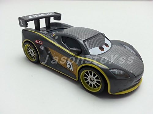 Mattel Disney Pixar Cars Carbon Transcontinental Series Racer Lewis Hamilton Toy