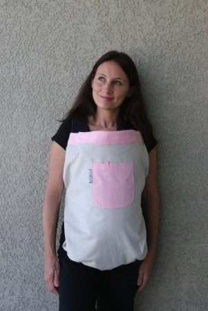 Daisy Hugs LLC DHP-001 Daisyhugs Shield Cover for Front Baby Carriers44; pink