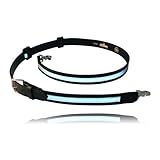 Boston Leather Reflective Firefighter's Radio Strap / Belt