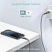 CHOETECH USB C to Lightning Cable [4ft Apple MFi Certified] Nylon Braided Cable Compatible with iPhone 11/11 Pro/11 Pro Max/X/XS/XR/XS Max/8 Plus/iPad/AirPods Pro, Supports Power Delivery
