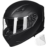 ILM Motorcycle Snowmobile Full Face Helmet Pinlock
