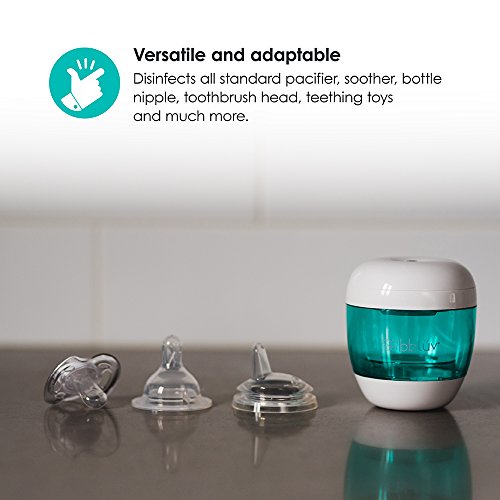 bblüv - Üvi 4-in-1 Portable UV Sterilizer, Cleaner and Sanitizer for Pacifiers and Baby Bottle Nipples