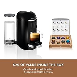 Nespresso VertuoPlus Coffee and Espresso Machine by