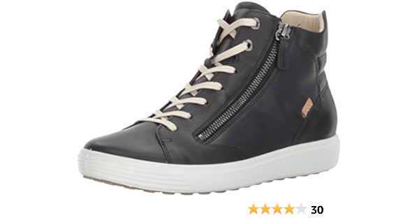 ecco soft 7 side zip sneaker