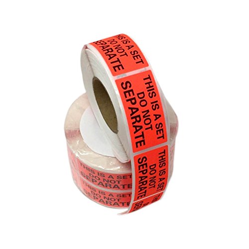 Shop4Mailers This is a Set Do Not Separate Red Labels 1
