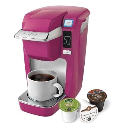 Buy Hot Pink Keurig Mini Plus K10 Single Serve Coffee Brewing System Hot Pink Mauve Online At Low Prices In India Amazon In