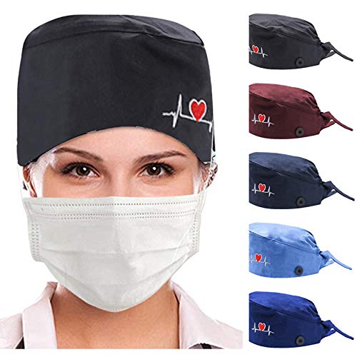 3 Huuflyty+Adjustable+Working+Bouffant+HH13+5pcs