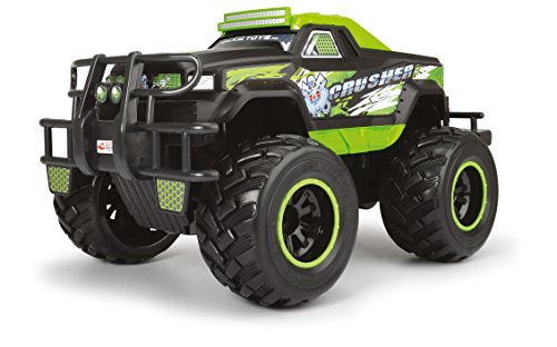 Dickie Toys RC Neon Crusher, Ferngesteuertes Auto für drinnen und draußen, 10 km/h, XL Monster Truck, mit Fernbedienung… – Bild 4