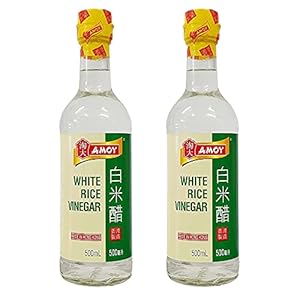 Amoy White Rice Vinegar 500ml (Pack of 2)