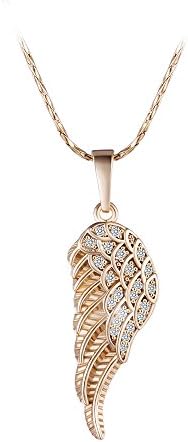 Jewellery Lost Angel Wings Pendant Necklace Chain Thanksgiving Day Women Girl Gifts