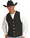 Scully Rangewear Men's Rangewear Frontier Canvas Vest Black XXX-Large
