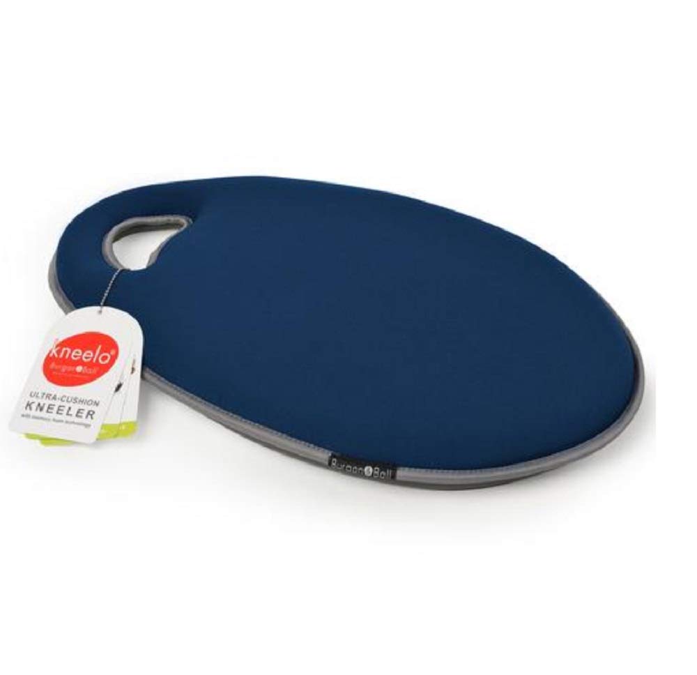 Burgon & Ball Kneelo Garden Kneeler, 52 cm x 30.5 cm x 6 cm Size, Navy