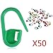 GUAngqi Approx. 50pcs Knitting Crochet Locking Stitch Markers