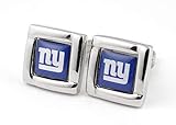 Aminco NFL New York Giants Logo Square Cufflinks