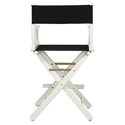 Casual Home 24" Director's Chair White Frame with