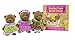 Li'l Woodzeez – Healthnuggle Bear Family Set – 4 Collectible Doll Figures with Storybook – Encourages Imaginative Pretend Play – A Wonderful Gift for Children 3+ Years