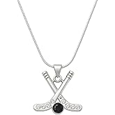 Infinity Collection - Hockey Charm Necklace, Ice Hockey Jewelry for Players, Moms & Fans